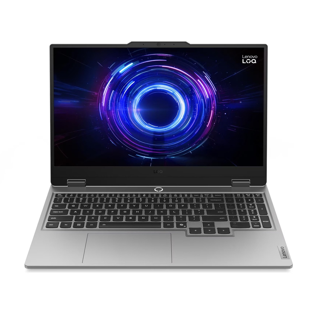 [NS039389] Lenovo LOQ 15IRX10 Gaming Laptop, Intel Core i7-14700HX Processor, 16GB DDR5 Ram, 512GB SSD NVMe, NVIDIA GeForce RTX™ 5060 8GB Graphics, 15.6" FHD IPS 144Hz Display, White Backlit Keyboard, Windows 11 Pro (License), Luna Grey | 83JE00YLPS