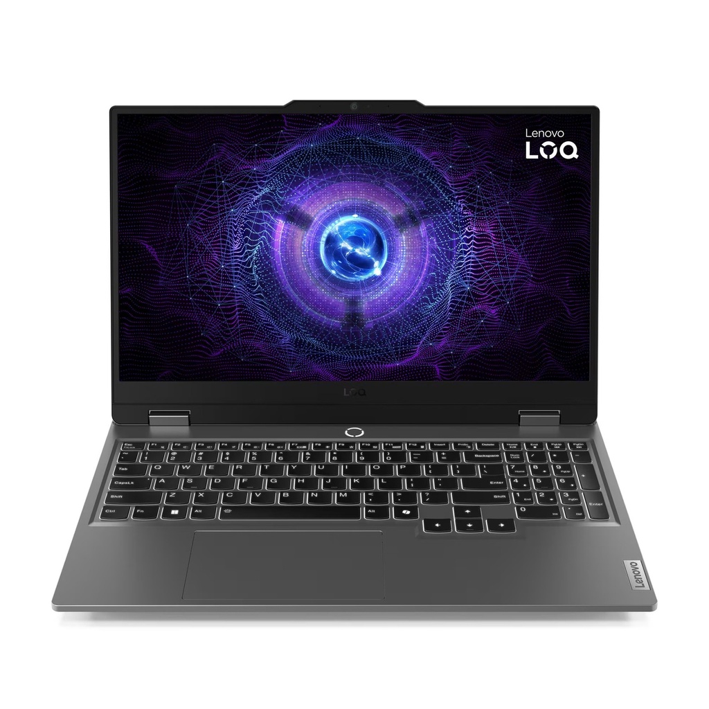 [NS039388] Lenovo LOQ 15IRX9 Gaming Laptop, Intel Core i7-13645HX Processor, 16GB DDR5 Ram, 512GB SSD NVMe, NVIDIA GeForce RTX™ 4050 6GB Graphics, 15.6" FHD IPS 144Hz Display, White Backlit Keyboard, Windows 11 Pro (License), Luna Grey | 83DV01HRPS