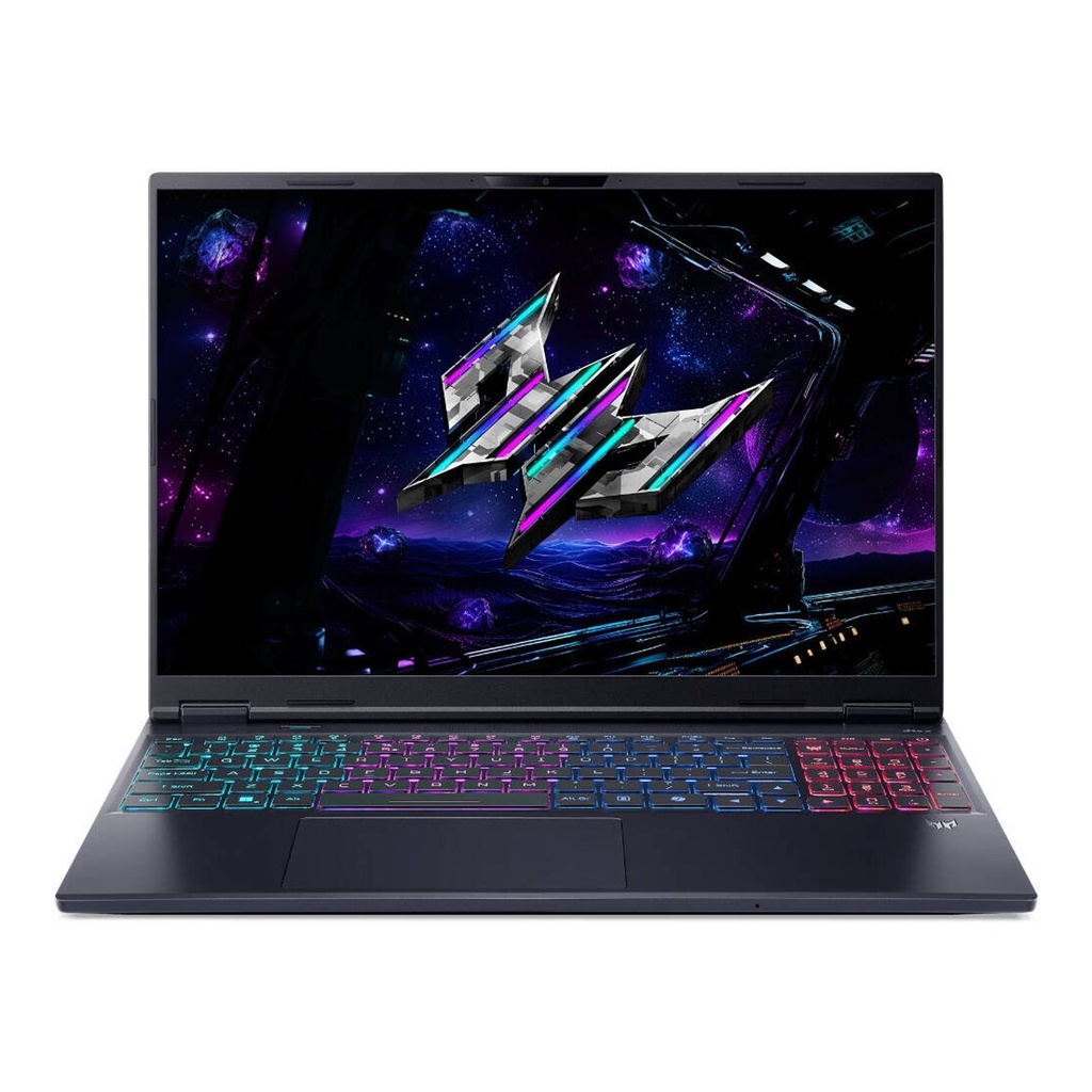 Acer Predator Helios Neo 16s AI Gaming Laptop, Intel Core Ultra 9 275HX Processor, 16GB DDR5 RAM, 1TB SSD NVMe, RTX 5060 8GB Graphics, 16" OLED 240Hz Display, RGB 4 Zones Backlight Keyboard, Windows 11 Home, Black | NH.QZSAA.001