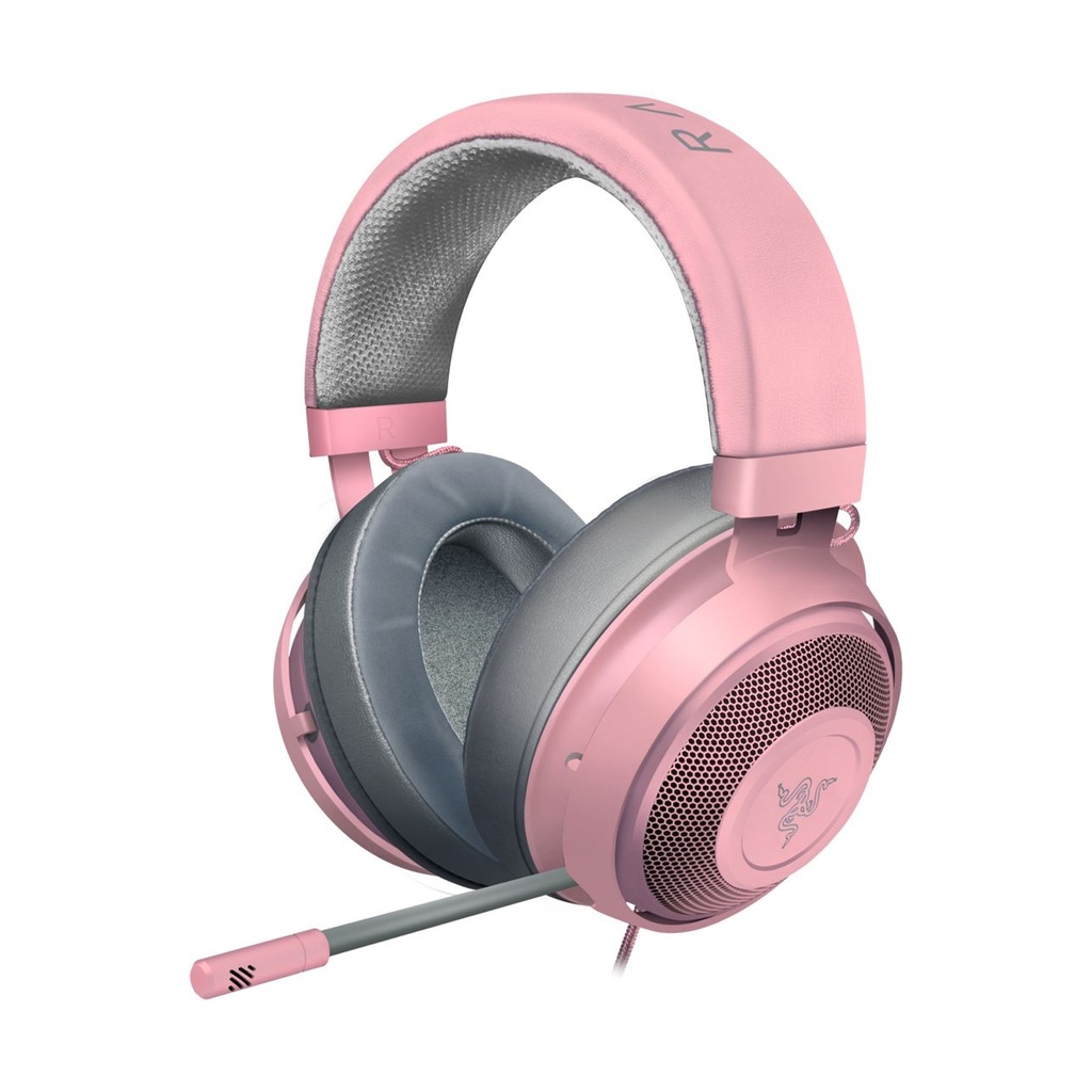 [NS039507] Razer Kraken X 7.1 Surround Sound Multi-Platform Wired Gaming Headset - Quartz