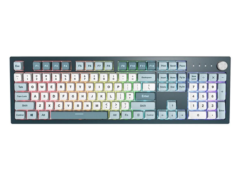 [NS039523] Montech Mkey Freedom Wireless Mechanical Keyboard- Yellow Switch