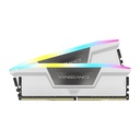 Corsair Vengeance RGB 32GB (2x16GB) DDR5 6000MHz CL36 Memory Kit - White
