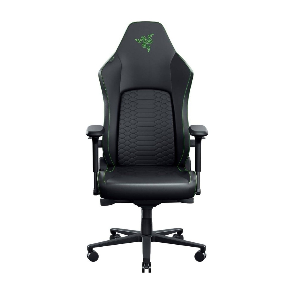 [NS039462] Razer Iskur V2 NewGen Adaptive 6D lumbar Support,4D Armrests, Memory Foam Head Cushion - Black/Green