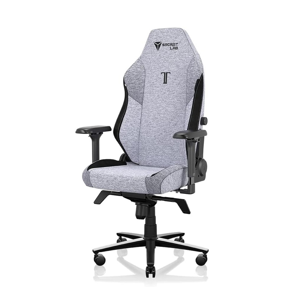 [NS033805] Secretlab TITAN Evo NEO Hybrid Leatherette Gaming Chair, Regular Size, 4D Adjustable Armrests, Magnetic Head Pillow & 4-Way Lumbar Support, Up to 100 kg Recommended Weight - Cookies and Cream