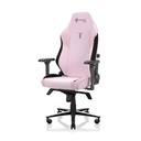Secretlab Titan Evo Plush Pink Gaming Chair Fabric, Regular Size, 4D Adjustable Armrests, Magnetic Head Pillow & 4-Way Lumbar Support, Up to 100 kg Recommended Weight - Pink