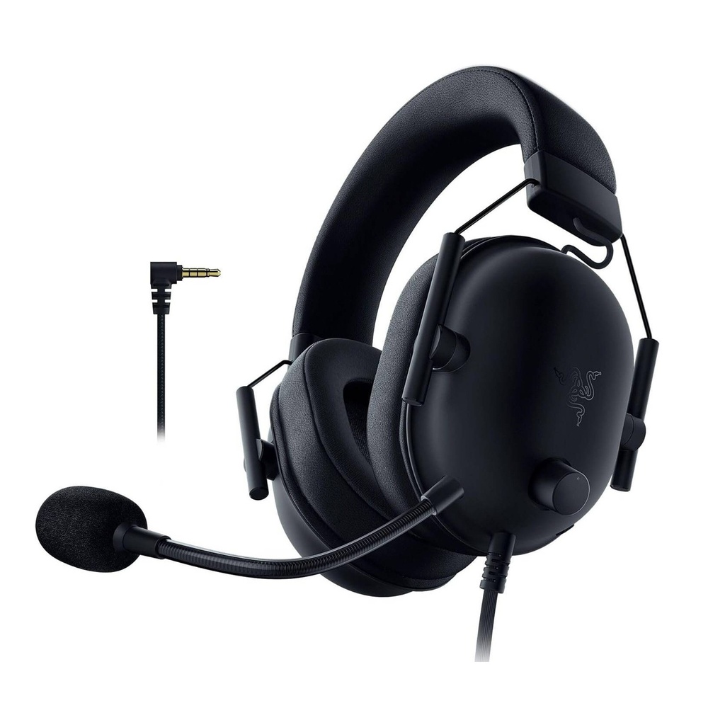 [NS039576] Razer BlackShark V2 X for XBOX Gaming Headphones, 7.1 Surround Sound, 50mm Drivers, 240g Lightweight Build, Noise Cancelling Mic, Hybrid Memory Foam Cushions Comfort, Black | RZ04-03240900-R3M1