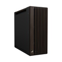 ASUS ProArt PA602 Wood Edition Modern Mid Tower Metal Panel Case With 2 Fan - Black