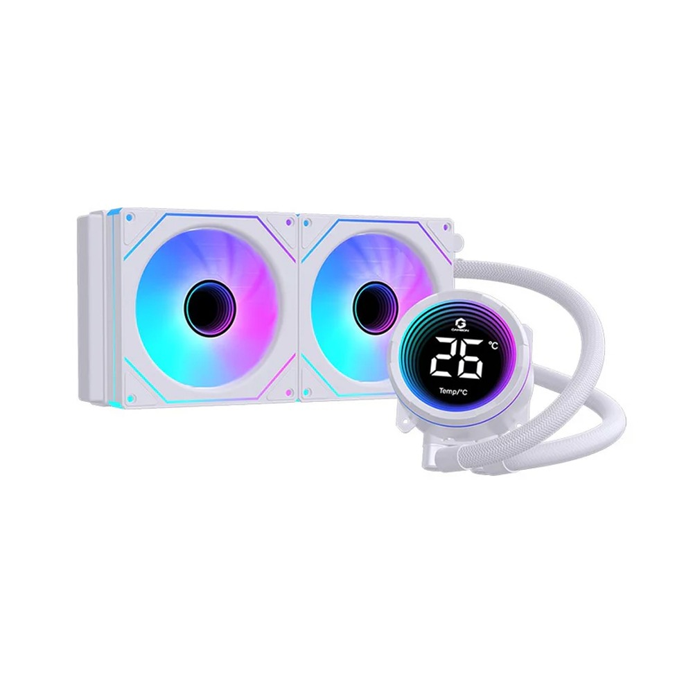 [NS039710] GAMEON GO-240 KRAKEN II X Series A380 Liquid CPU Cooler - White