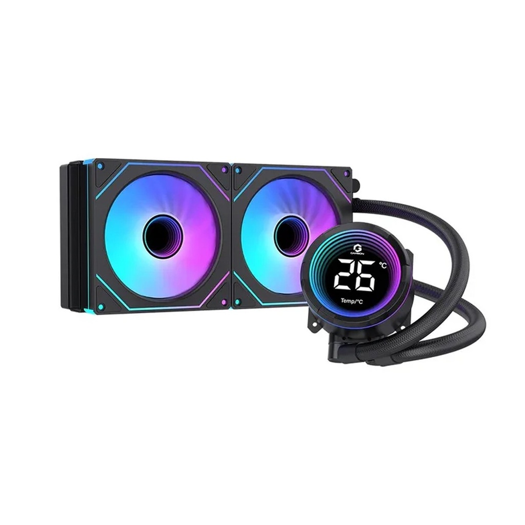 [NS039709] GAMEON GO-240 KRAKEN II X Series A380 Liquid CPU Cooler - Black