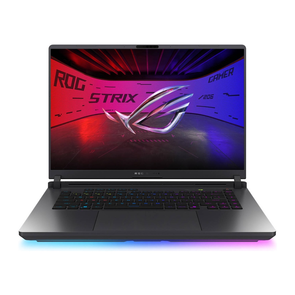 [NS039822] Asus Rog Strix G16 G615LR Gaming Laptop, Intel Core Ultra 9 275HX Processor, 16GB RAM, 1TB SSD, RTX 5070Ti 12GB Graphics, 16" FHD+ IPS 165Hz Display, 4-Zone RGB English-Arabic Keyboard, Windows 11 Pro (License), Volt Green | 90NR0LR2-M009P0
