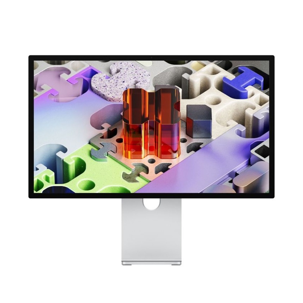 [NS039716] Apple Studio Display, 27’’ 5K Retina display Standard Glass, 12MP Center Stage Camera, Thunderbolt 5 & USB-C Ports, Built-in Speaker, Tilt- and Height-Adjustable Stand, Silver | MFEL4B/A