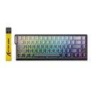 Attack Shark X68 HE Magnetic Swtich Keyboard 66Key Layout, PBT KeyCaps, RGB Light Effect For PC, Andriod, IOS, Mac - MoonLight Night