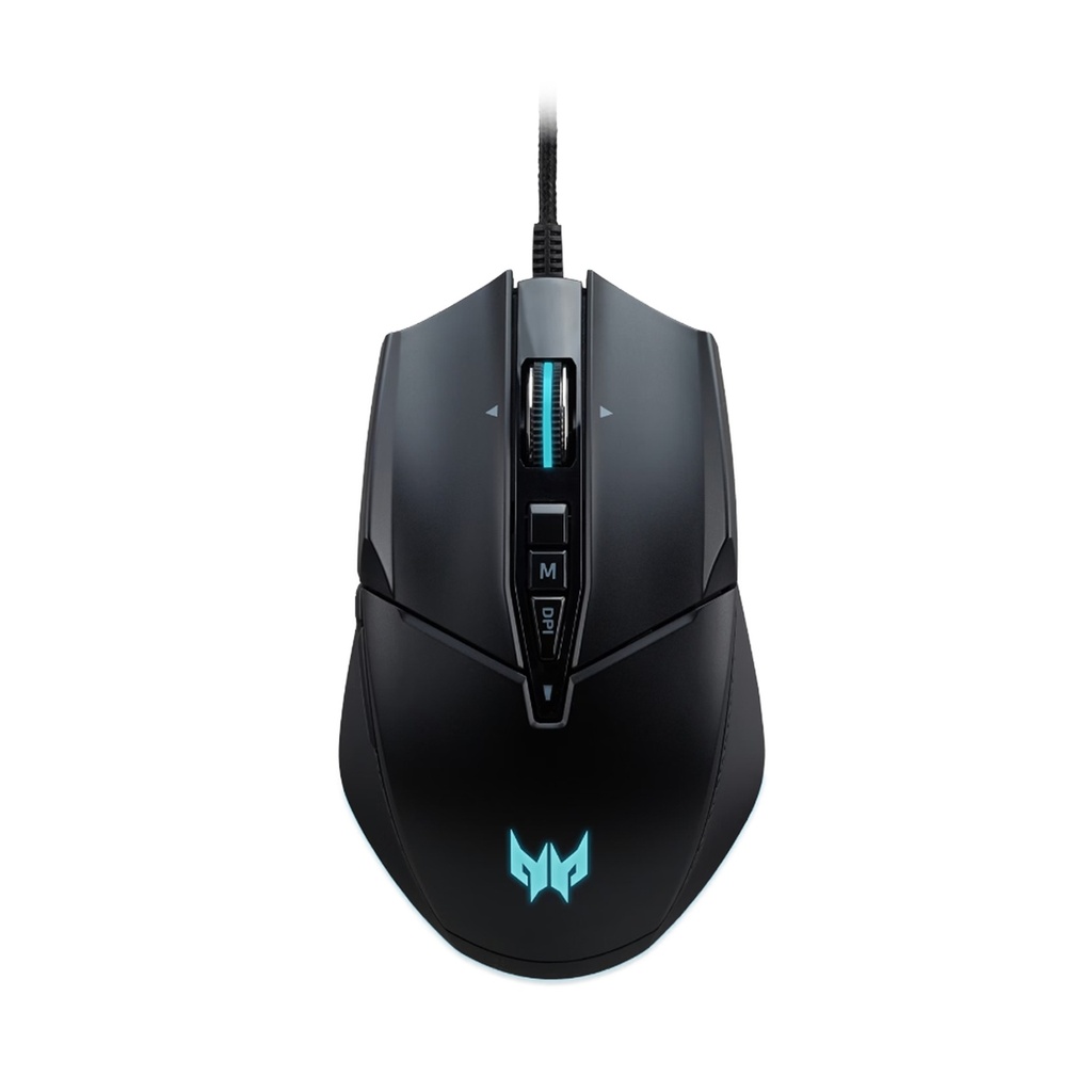 [NS039842] Acer Predator Cestus 335 Wired Gaming Mouse, 19,000 DPI High Fast Scrolling, 10 Programmable Buttons - Black