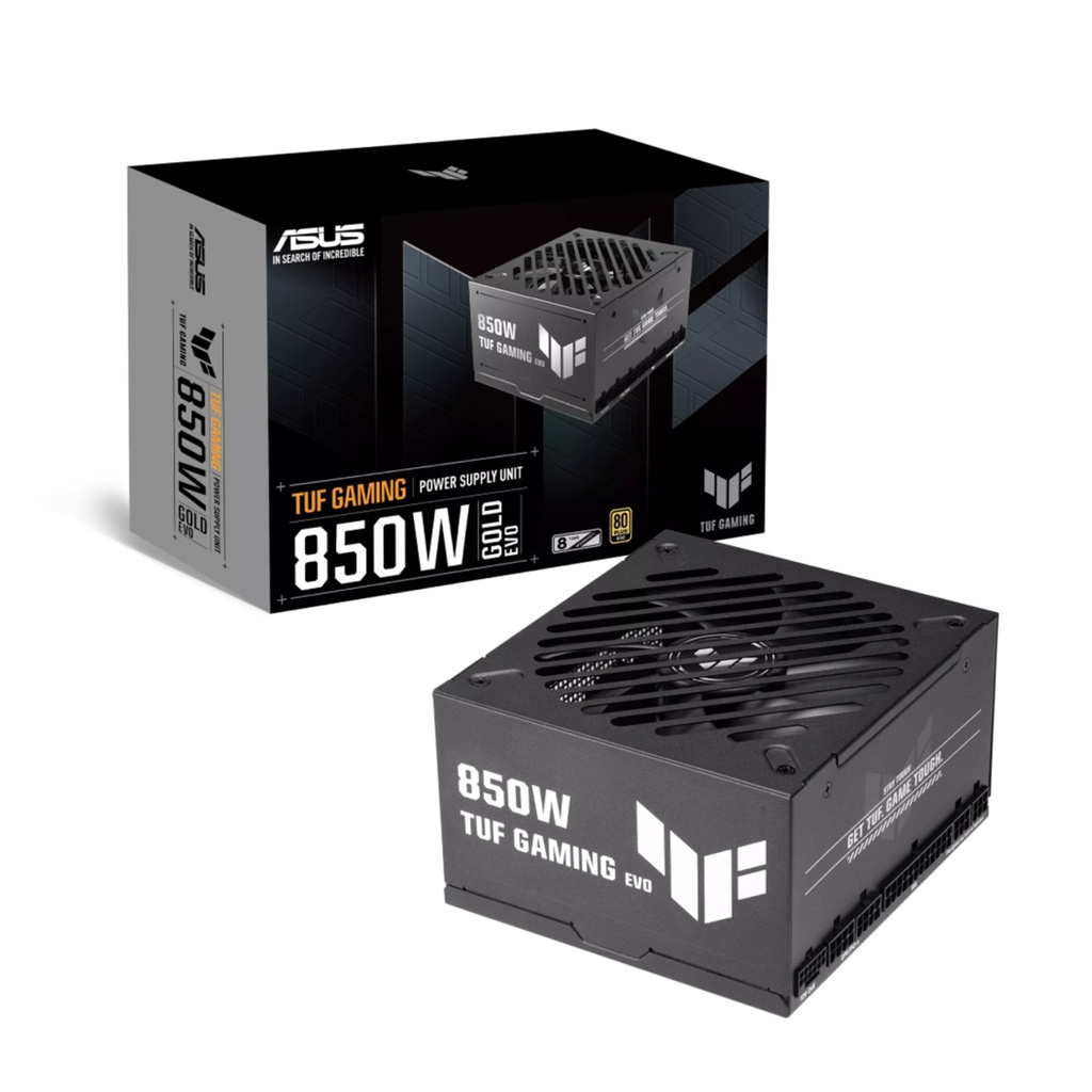 Asus TUF Gaming 80PLUS Gold Evo 850W ATX 3.1 Compatible Power Supply