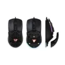 JEDEL GM1390 Wired RGB Honeycomb Gaming Mouse (Black/White)