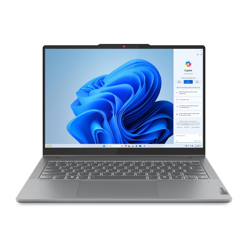 [83KX002UAX] Lenovo Ideapad 5 14IRH9 2-in-1 Touch Laptop, Intel Core i5-13420H Processor, 16GB RAM, 512GB SSD NVMe, Integrated Intel® UHD Graphics, 14" WUXGA IPS TouchScreen,Backlit English Keyboard, Windows 11 Home, Luna Grey | 83KX002UAX