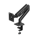 Sades Viper Single Monitor Arm Screen Rotation Spring Inside - Black (Fit Screen Size 17" - 32" Flat/Curved)