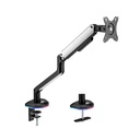 Sades APEP Single Monitor Arm RGB Screen Rotation Vesa Compatible - White (Fit Screen Size 17" - 32" Flat/Curved)