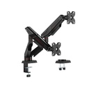 Sades Cobra Dual Monitor Mount Arm (Max size 40"/12KG Per ARM) - Black