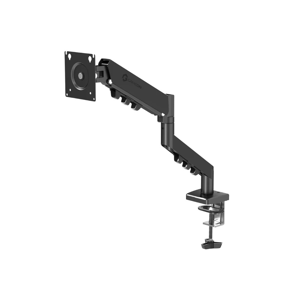 [GO-5500] GAMEON Gas Mechanical Spring Single Monitor Arm For Gaming And Office Use (17" - 32") Flat & Curve Monitor Arm Upto 9 Kg-Black