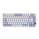 Attack Shark X820 Ultra RGB Tri-Mode Mechanical Keyboard - StarLight White + Shark Fish Switch