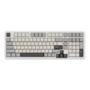 Attack Shark X98 Wired+2.4G & BT Tri-Mode Switch RGB Keyboard - Star White + StrawBerry Switch