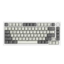 ATTACK SHARK K85 Magnetic Switch Mechanical Keyboard, 82 Keys Layout, PBT Colour-Coded Keycaps, RGB Cool Light Effect - Business Grey