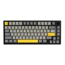 ATTACK SHARK X820Ultra 80 Keys RGB Tri-Mode Mechanical Keyboard PBT KeyCap, Hot Swappable Design, Starry Black Shark Switch