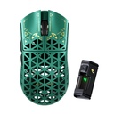 Attack Shark R5 Ultra Carbon Fiber Tri-Mode Wireless (BT/2.4G Wireless/Wired) 8K PAW3950MAX Gaming Mouse - Green