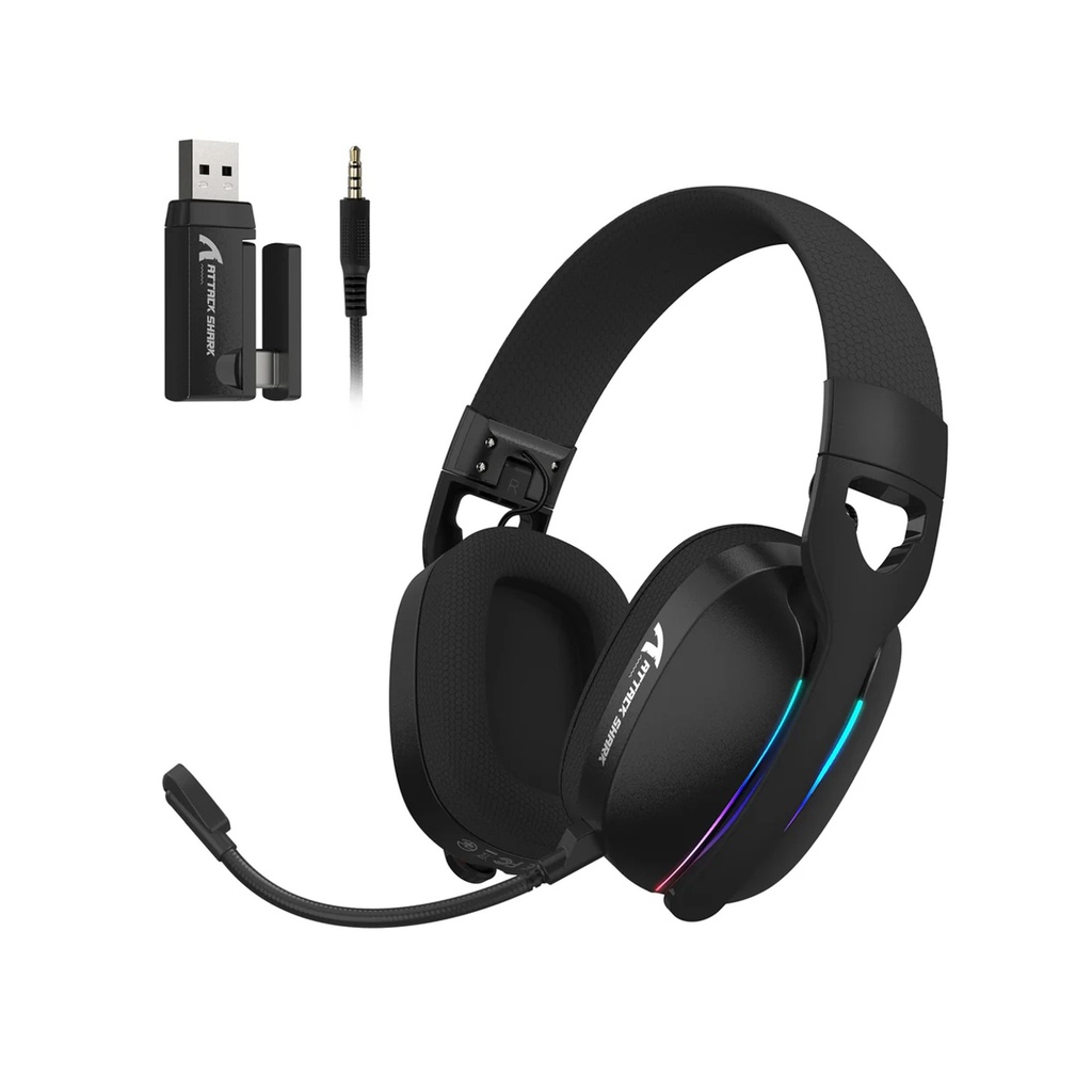 [L90-BLACK] Attack Shark L90 Wired+2.4G & BT Tri-Mode Switching - Black
