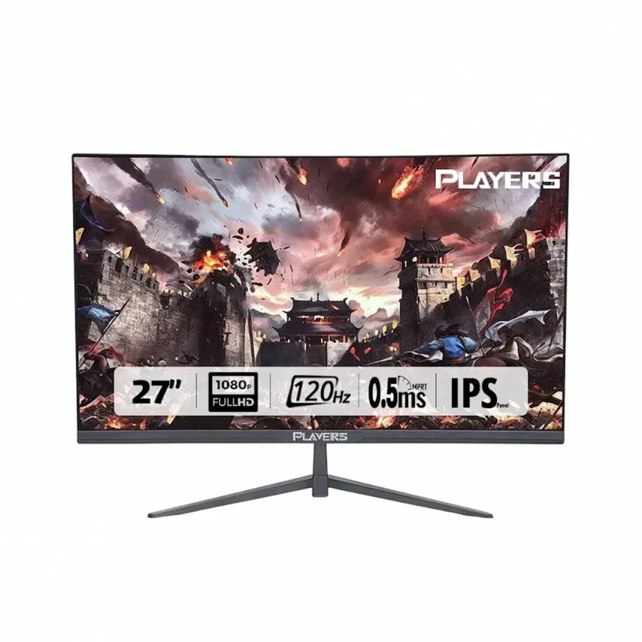 Prime Series Curved Gaming Monitor Players | 27" | (FHD) | 120Hz | 0.5ms | PLY53 - IPS HDMI 2.1
