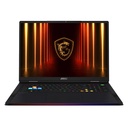 MSI RAIDER 18 HX AI A2XWJG Gaming Laptop, Intel Core Ultra 9 285HX Processor, 64GB Ram DDR5, 2TB SSD NVMe, RTX 5090 24GB Graphics, 18" QHD IPS 240Hz Display, Per-Key RGB Keyboard, Windows 11 Home, Core Black | 9S7-182432-452