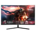 GAMEON GC27F120VA Pro Series 27'' FHD, 120Hz, MPRT 0.5ms, HDMI 2.1, Fast VA Panel Curved Gaming Monitor 1500R, 16:9 (Supports PS5) - Black