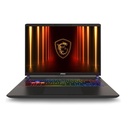 MSI Vector A2XWHG-275US Gaming Laptop, Intel Core Ultra 7-255HX Processor, 16GB RAM DDR5, 1TB SSD NVMe, RTX 5070Ti 12GB Graphics, 16" FHD 144Hz Display, 24-Zone RGB Gaming Keyboard (English), Windows 11 Home - Cosmos Gray