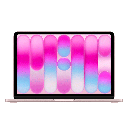 Apple MacBook Neo 13" A18 Pro chip 6‑core CPU 5‑core GPU 8GB 256GB SSD (Eng/Arb Magic Keyboard Without Touch ID) -Blush (Z1TU0002C)
