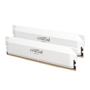 Crucial Pro 32GB (2x16GB) DDR5 6000MT/s CL36 Memory Kit - White