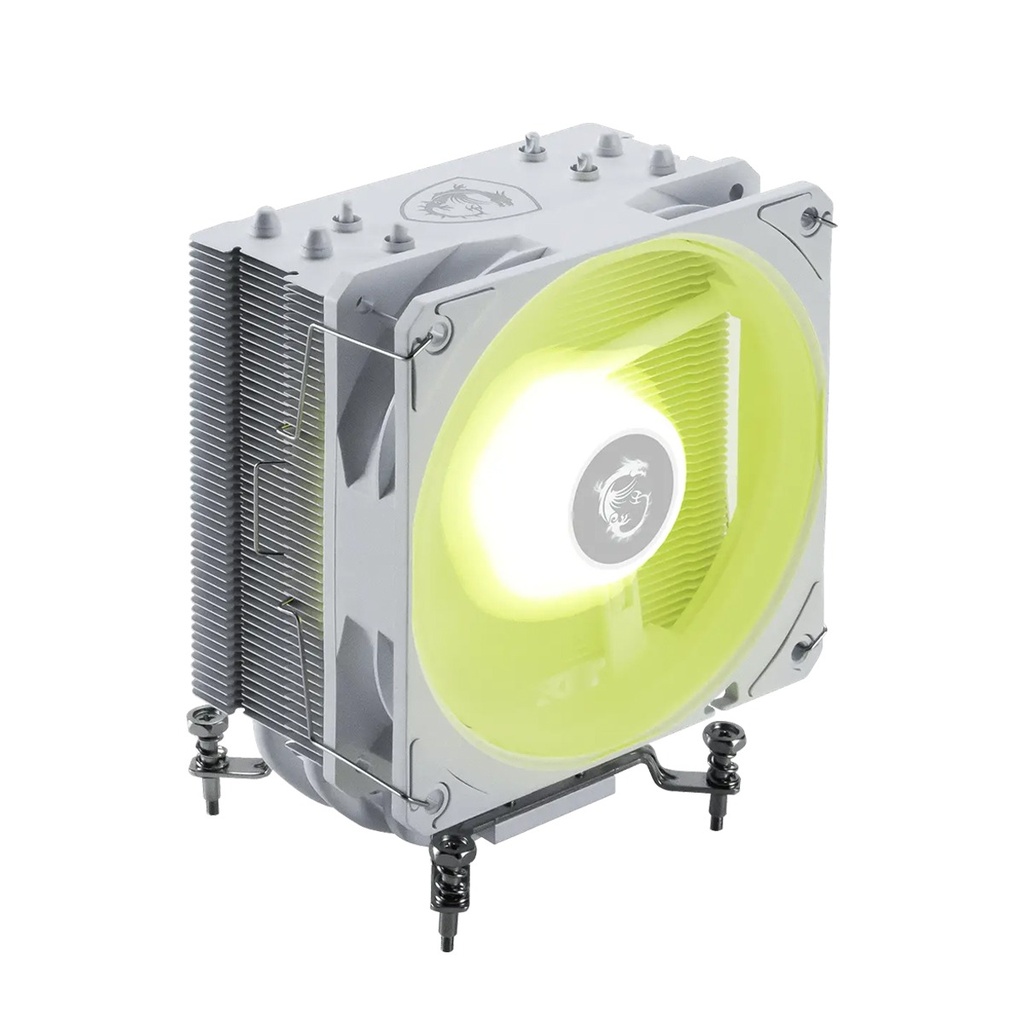 [306-7ZWHA21-L80] MSI MAG COREFROZR AA13 CPU Air Cooler Fan - White