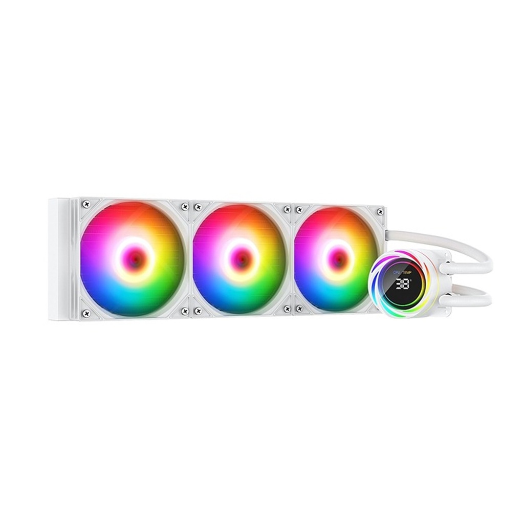 [Nextgen] Tortox Nextgen Nivora High Performance 3600mm RGB Liquid CPU Cooler - White