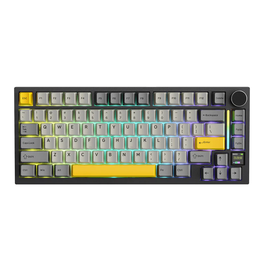 [X820Ultra] ATTACK SHARK X820 Ultra RGB Tri-Mode Mechanical keyboard PBT KeyCaps Starry black Gift Switch
