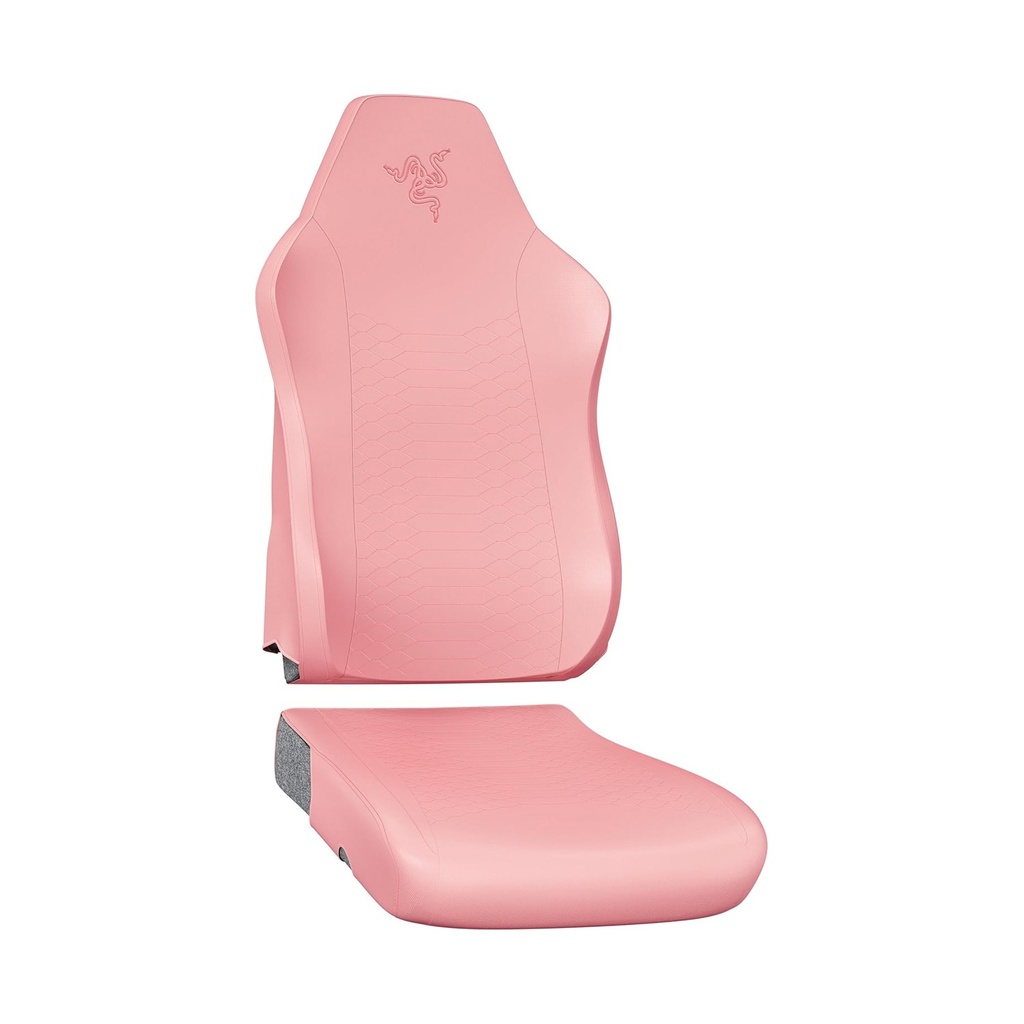 [RC81-04430300-R3M1] Razer Gaming Chair Covers Made for Razer Iskur V2 X, Extremely Durable, Fully Washable, Soft Velvet Fabric, 3 Minute Setup, Protection Against Dirt, Grizz, Spills & Scratches, Quartz Edition | RC81-04430300-R3M1
