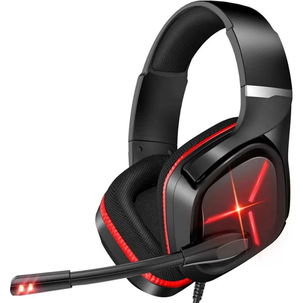 [RMKWN] NULLIPLEX N1 Gaming Headset with RGB Light - Red