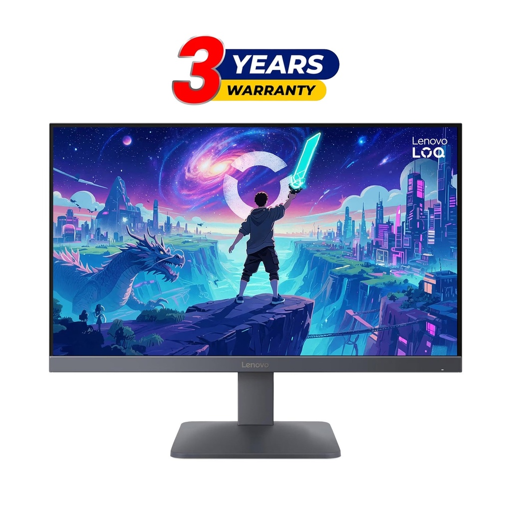 Lenovo LOQ 27-10 27" FHD Fast IPS 200Hz 0.5ms Gaming Monitor AMD FreeSync Premium and VESA Adaptive Sync