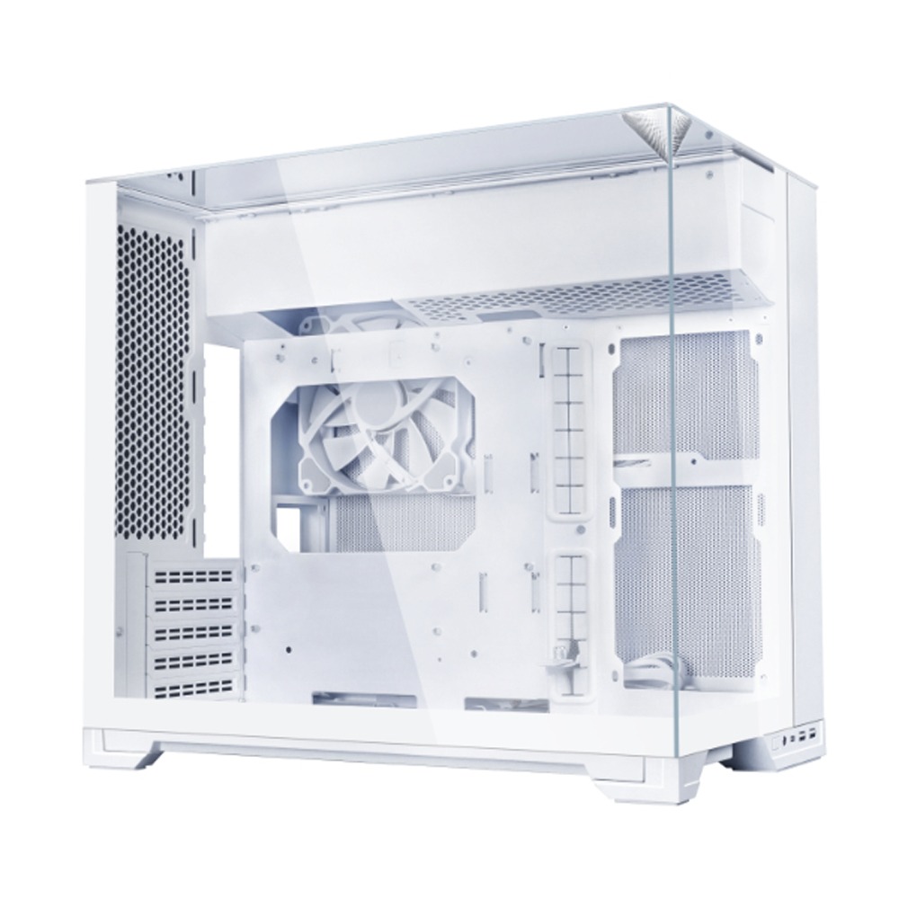 [G99.O11VMW.00] LIAN LI O11 Vision-M Micro ATX Gaming Case -White (1 Fan Included)