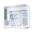 LIAN LI O11 Vision-M Micro ATX Gaming Case -White (1 Fan Included)