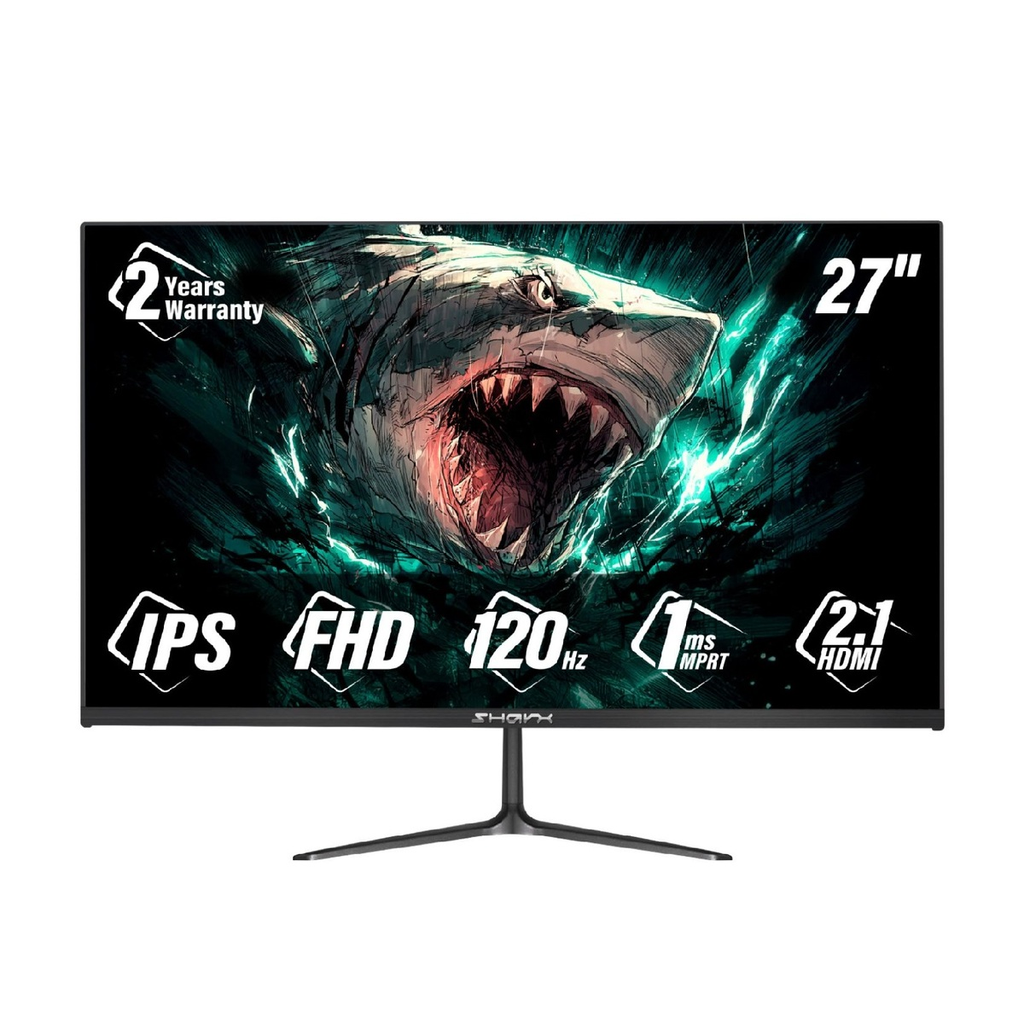 [SBB2U] SharX Bite B27F120I 27" IPS Panel FHD 120Hz 1ms HDMI 2.1 Gaming Monitor (مستعمل)