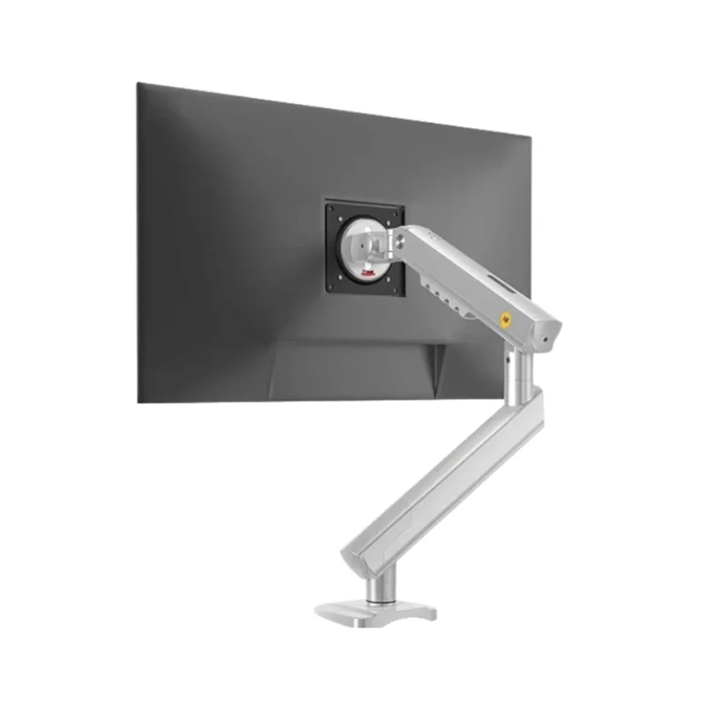North Bayou A5-XS Ergonomic Monitor Mount 17" to 32" with Gas Spring Adjustment (Grey)