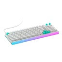 Logitech G512 X 98 Dual Swap TMR Analog / Mechanical Wired Gaming Keyboard Analog Optical Switch With LIGHTSYNC RGB - White