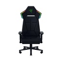 Razer Soma Chroma Wireless RGB Gaming Chair With Fabric Ergonomic, Built-in Lumbar Support, Dual-Density Foam Cushion, 155° Recline - Black
