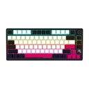 Lorgar Pro KBP7075W RGB 75% Wireless Mechanical Gaming Keyboard Toxic Purple Linear Switch EN Layout - Black