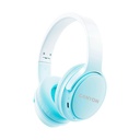 Canyon OnRiff 4 Over-Ear Bluetooth /Wireless Headphones, 50h Playback, Touch Control, Low-Latency Gaming Mode, Built-in Mic -Blue